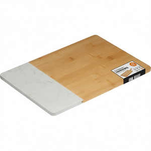 Tabla de Cortar Personalizada de Bambú y Mármol con Diseño de Jesús, Utensilio Elegante - Product Image 3