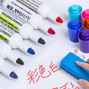 Marqueur pour tableau blanc Artriink WB-802, <span class=keywords><strong>4</strong></span>/12 couleurs, haute qualité, grand volume, non toxique, rechargeable, effaçable à l'eau et à sec - Product Image 4