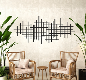 กรอบเหล็กโลหะติดผนังงานแฮนด์เมดดีไซน์ทันสมัยสำหรับตกแต่งภายในทิวทัศน์ศิลปะผนังสำหรับตกแต่งบ้านขายดี - Product Image 3