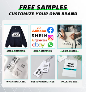 Street Wear Hip Hop Oversize Unisex Zip up Hoodie Custom Personable <b>Paint</b> Print Drop Shoulder Zipper Hoodie - Product Image 5