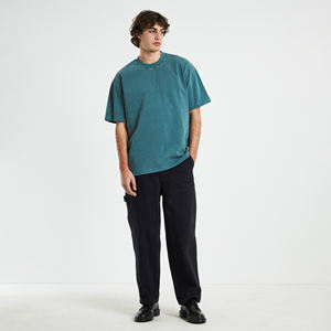 T-shirt surdimensionné vintage 3D personnalisé pour homme 2024, col tombant, léger, séchage rapide, coton écologique, impression numérique - Product Image 3