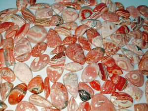 โรโดโครไซต์พลอยหลังเบี้ยแบบหลวมสำหรับทำชุดผสมเครื่องเพชรพลอย - Product Image 3