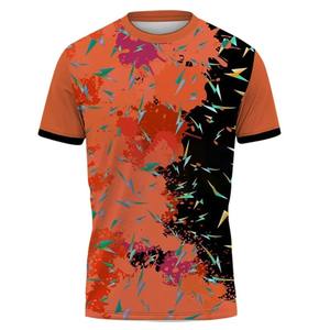Camisetas para hombre, camisetas para hombre, máquina de impresión de camisetas, Camiseta de cuello redondo de poliéster sublimado para hombre, sublimación personalizada de 170 Gsm - Product Image 5