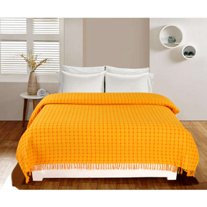 Drap de lit King Size 100% coton de luxe de la meilleure qualité avec taies d'oreiller literie de luxe solide pour la maison - Product Image 5