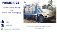 Machine de forage de puits d'eau super forte, machine de forage de puits d'eau de PDTHR-450 mètres à vendre