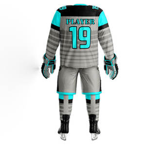 Últimos Diseños de Uniformes de Hockey sobre Hielo para Hombre, Logotipo/Color Personalizado, Uniforme de Hockey sobre Hielo Transpirable, Cómodo y de Alta Calidad con Antiarrugas - Product Image 2