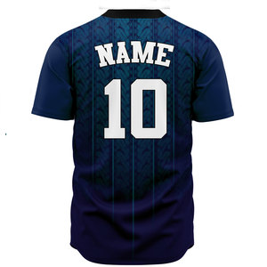 Maillot de baseball personnalisé avec logo et nom, en gros, à rayures vintage, sublimation, pour jeunes, vêtements de baseball et de softball, maillots de baseball - Product Image 6