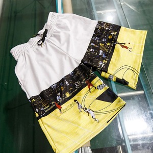Short de basket en maille Design personnalisé Vintage Short d'entrejambe de 5 pouces Fashion Street Short de basket-ball en maille pour hommes avec poches - Product Image 6