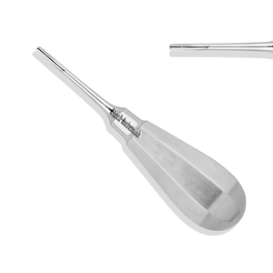 Elevador de raíz de ortodoncia #42 4,5mm Herramienta dental manual de acero inoxidable curvo Instrumento quirúrgico para limpieza por cirujanos - Product Image 5