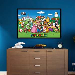 Modern Style Super Mario Character <b>Poster</b> Paper Design for Wall Use - Product Image 3