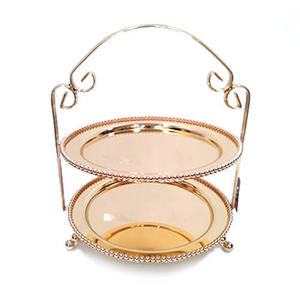 Fête de mariage célébration organisateur gâteau support de service verre unique maison hôtel fête gâteau support de service fête d'anniversaire - Product Image 3