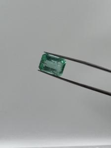 100 Esmeralda colombiana natural sin tratar y sin calentar Calidad fina Corte Asscher de grado premium 6,01 quilates para la fabricación de joyas - Product Image 6