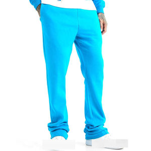 OEM New Premium Quality Acid Washed <b>Men's</b> Stacked Suit Streetwear Tracksuit Sweatsuit for <b>Men</b> Two Pieces Jogger Flare Pants Sets - Product Image 4