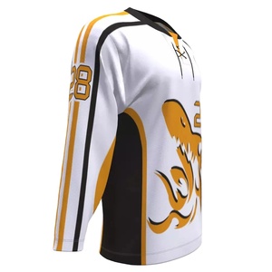 Nuevo Popular Plain Ice Hockey Jersey Mejor calidad Nuevo diseño Juventud Custom Made Hockey Jersey nueva llegada - Product Image 3