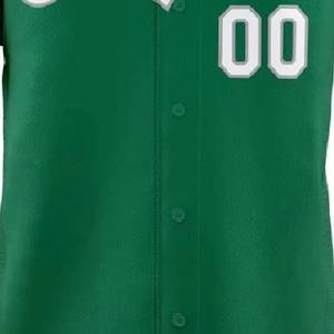 Camiseta Deportiva Personalizada OEM con Sublimación y Bordado, Estilo Universitario, de Béisbol, Lisa, Transpirable, de Secado Rápido, Anti-UV - Product Image 4