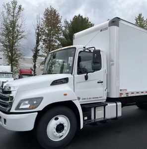 Best!! Well-Maintained 2020 Hino 268 Box <b>Truck</b> 26ft Non CDL Liftgate Global Delivery - Product Image 3