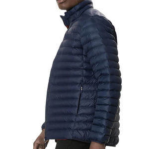 Precio al por mayor de los hombres de abajo abrigo cálido logotipo personalizado de invierno al aire libre de los hombres de burbujas chaqueta con aislamiento - Product Image 4