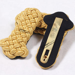 Planches d'épaule de cérémonie Lord Lieutenant avec finition enduite Accessoires de cordon EPAULETTE élégants - Product Image 5