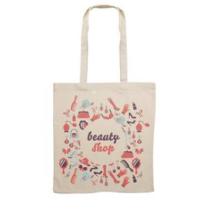 Sac fourre-tout en toile de coton portable imprimé personnalisé avec poignée énorme capacité pour le shopping et l'emballage - Product Image 6