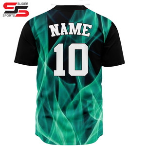 Maillot de Baseball Respirant de Haute Qualité Design Sublimé Plus Size Disponible - Product Image 2