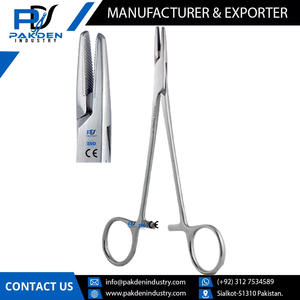 Porte-aiguille chirurgical allemand en acier inoxydable de qualité supérieure Mayo-Hegar Source d'alimentation manuelle Prix de vente à prix économique - Product Image 3