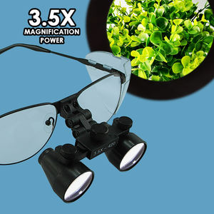 Loupe chirurgicale dentaire 3,5X |   Jumelles à Champ Large de 60 mm avec Cadre en Alliage de Nickel pour la Dentisterie et les Procédures (OEM) - Product Image 4