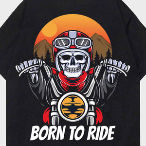 Camiseta de Hombre Casual de Algodón 100% con Estampado DTG, Hombros Caídos, Diseño Holgado, Logotipo Personalizado, Transpirable, Venta al Por Mayor - Product Image 5