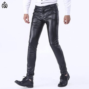 กางเกงหนังแฟชั่นผู้ชายกางเกงหนัง - Product Image 3