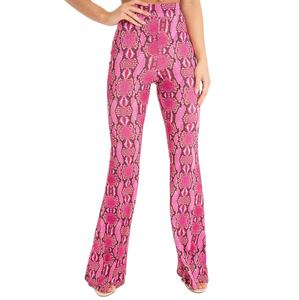 กางเกงหนังงูเอวสูงสำหรับผู้หญิงกางเกงแฟชั่นใหม่สำหรับฤดูหนาวแบบลำลองระบายอากาศได้ดี - Product Image 4