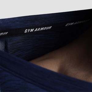 GA Navy Compression <b>Long</b> <b>Sleeves</b> 2.0 Men's <b>Undershirts</b> - Product Image 6