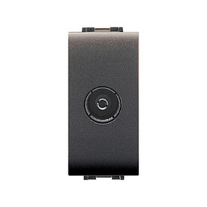 Arte della vita. 4048/1 Presa Coassiale TV Diretta Nera - Product Image 1