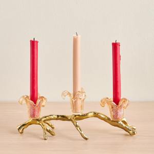 Bougie classique affichage élégant décor de Table à la maison élégant accent moderne pour salon chambre et Table à manger - Product Image 6