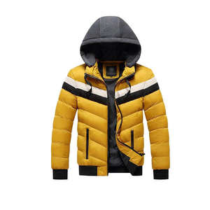 Warm Thick Bubble <b>Jacket</b> For Men Custom Puffer Coat Winter <b>Quilted</b> Durable Lightweight Outdoor Fashion Wear Quality Design - Product Image 3