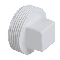 Raccords de tuyauterie à filetage mâle, PVC blanc, classe MPT 125, haute pression, souples, homologués pour l'installation souterraine, 1 1/2 pouce, directement de l'usine