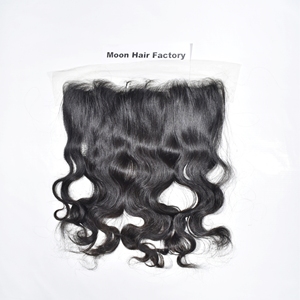 Cabello Humano Indio Remy Natural con Ondas Frontales, con Doble Trama Resistente, Empaque Personalizado Suave, en Venta - Product Image 6