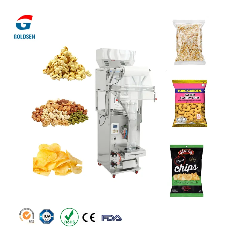 Автоматическая упаковочная машина для упаковки кукурузных слоеных сахарных бобов