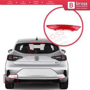 Réflecteur de pare-chocs arrière gauche BSP1171-1 pour Clio MK5 BF B7 2019-actuel 265651206R - Product Image 5