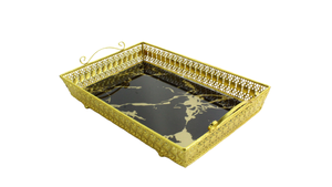 Decoraciones para el hogar Bandeja para servir decoraciones Bandeja de aluminio utensilios de cocina vajilla Restaurantes Hoteles Fabricante mayorista proveedor - Product Image 6