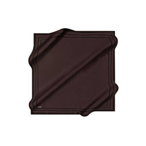 ผ้าพันคอแฟชั่นผ้าฝ้ายสีน้ำตาลแบบเรียบ ดีไซน์สั่งทำได้ - Product Image 1