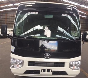 High Quality 30 Seats diesel Engine LHD toyota coaster Passenger <b>Bus</b> for Sale Used - Product Image 2