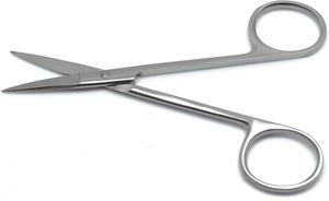 Tijeras Iris Recto 4,5 "Quirúrgico Dental Veterinario Primeros Auxilios Nuevos INSTRUMENTOS DE Ariston International - Product Image 2