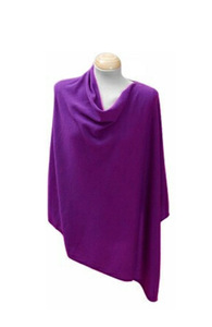 เสื้อปอนโชขนสัตว์แคชเมียร์70% สำหรับผู้หญิงผ้าตรง/คอวีดีไซน์แบบถักเป็นมิตรต่อสิ่งแวดล้อมน้ำหนักปานกลางย้อมสีธรรมดาปรับแต่งได้ - Product Image 2