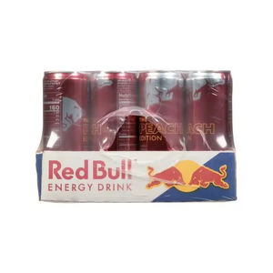 RED Bull Energy Drink The Peach Edition 250ml Bebida al por mayor con cafeína y carbonato Listo para exportar - Product Image 1