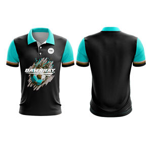 Custom Logo Sports Polo Shirt Sublimated Performance Team Wear Men Women Youth Quick-Dry Dry-Fit Active Polo - Product Image 2