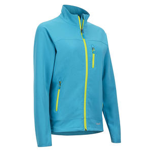 Chaqueta de exterior de carcasa blanda para mujer con logotipo personalizado Fabricante OEM Transpirable con cremallera Repelente al agua Suministro de etiqueta privada - Product Image 2