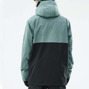 Veste de ski personnalisée, veste d'hiver imperméable OEM, manteau de ski respirant et isolé pour homme avec impression de logo de marque privée - Product Image 3