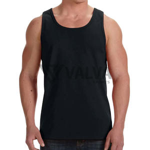 Valva Sports Slim Fit Sport Tank Tops Poliéster/Algodón Todas las estaciones Tejido de punto transpirable de secado rápido Ropa informal para gimnasio - Product Image 1