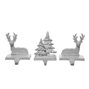 Elegante soporte de calcetín de Navidad de Reno de alta calidad para chimenea de chimenea decoración del hogar de vacaciones - Product Image 1