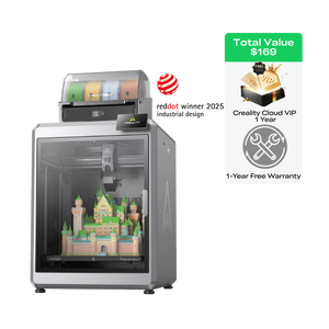 Impresora 3D de Resina K2 Plus Combo con Extrusor Dual Automático para Aplicaciones Industriales y de Construcción con Soporte para Boquillas PLA - Product Image 2