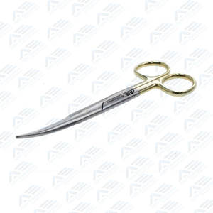 กรรไกรผ่าตัดแบบโค้ง ยี่ห้อ Mayo ผลิตจากสแตนเลสคุณภาพสูง สำหรับใช้ในโรงพยาบาล - Product Image 5